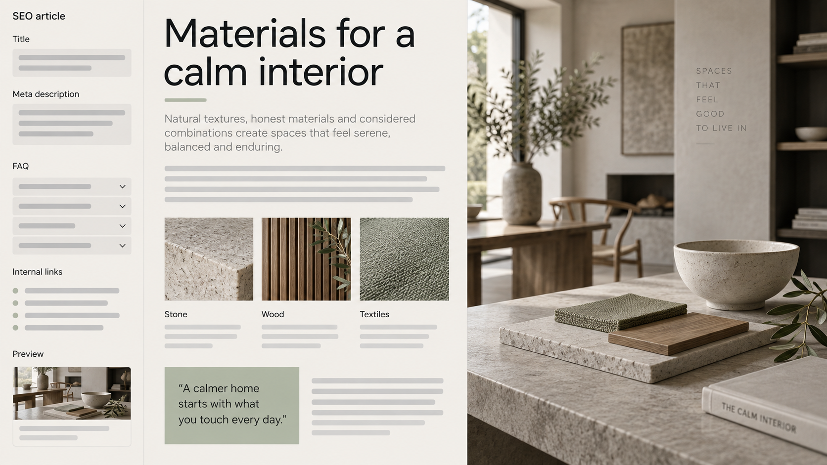 Adapted to your markets and systems. Illustrative feature demonstration with a customised visual design.